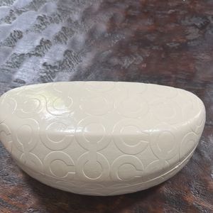 COPY - Coach Cream Signature Sunglass Case